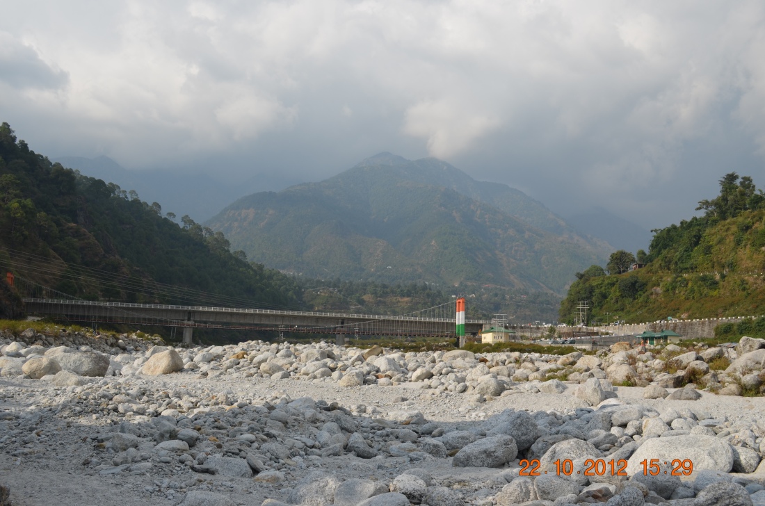 Bridge over Neugal river, near Saurabh Van Vihar, Palampur.