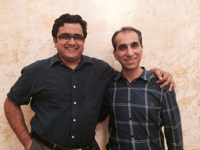 Shwetank and Rahul, founders of WalkOn.